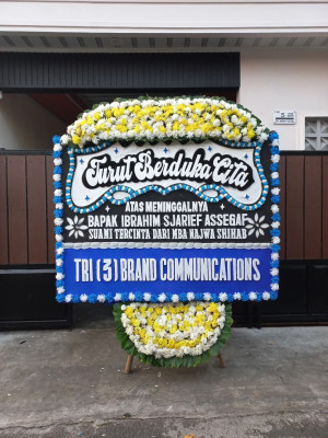 Papan Bunga Duka di Kundur Utara